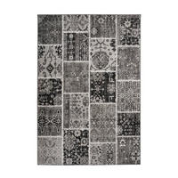 VINTAGE-TEPPICH 120/170 cm Ariya Grau  - Grau, Trend, Textil (120/170cm) - Kayoom