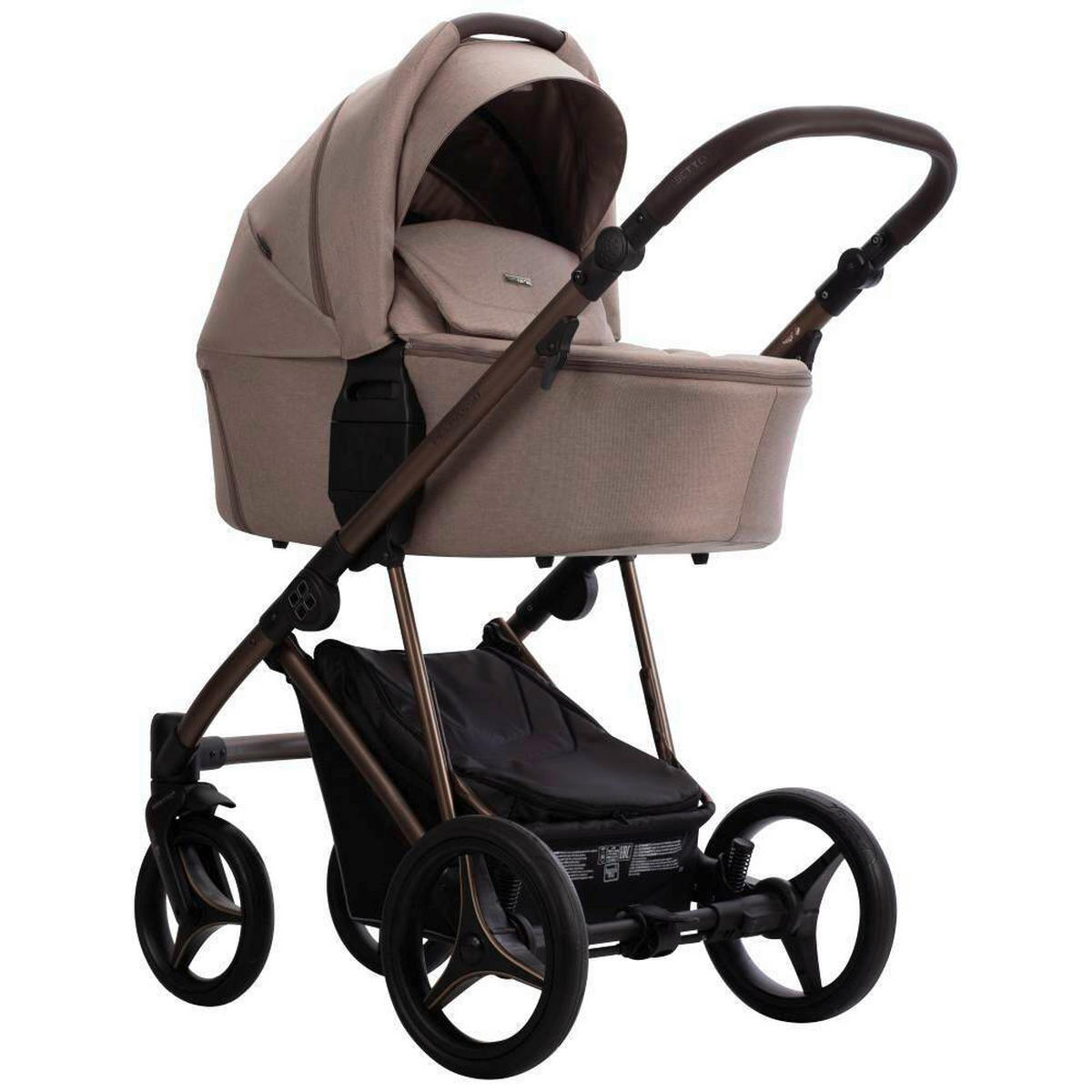 DJEČJA KOLICA   - bež/mokka, Basics, metal/tekstil (99cm) - Bebetto