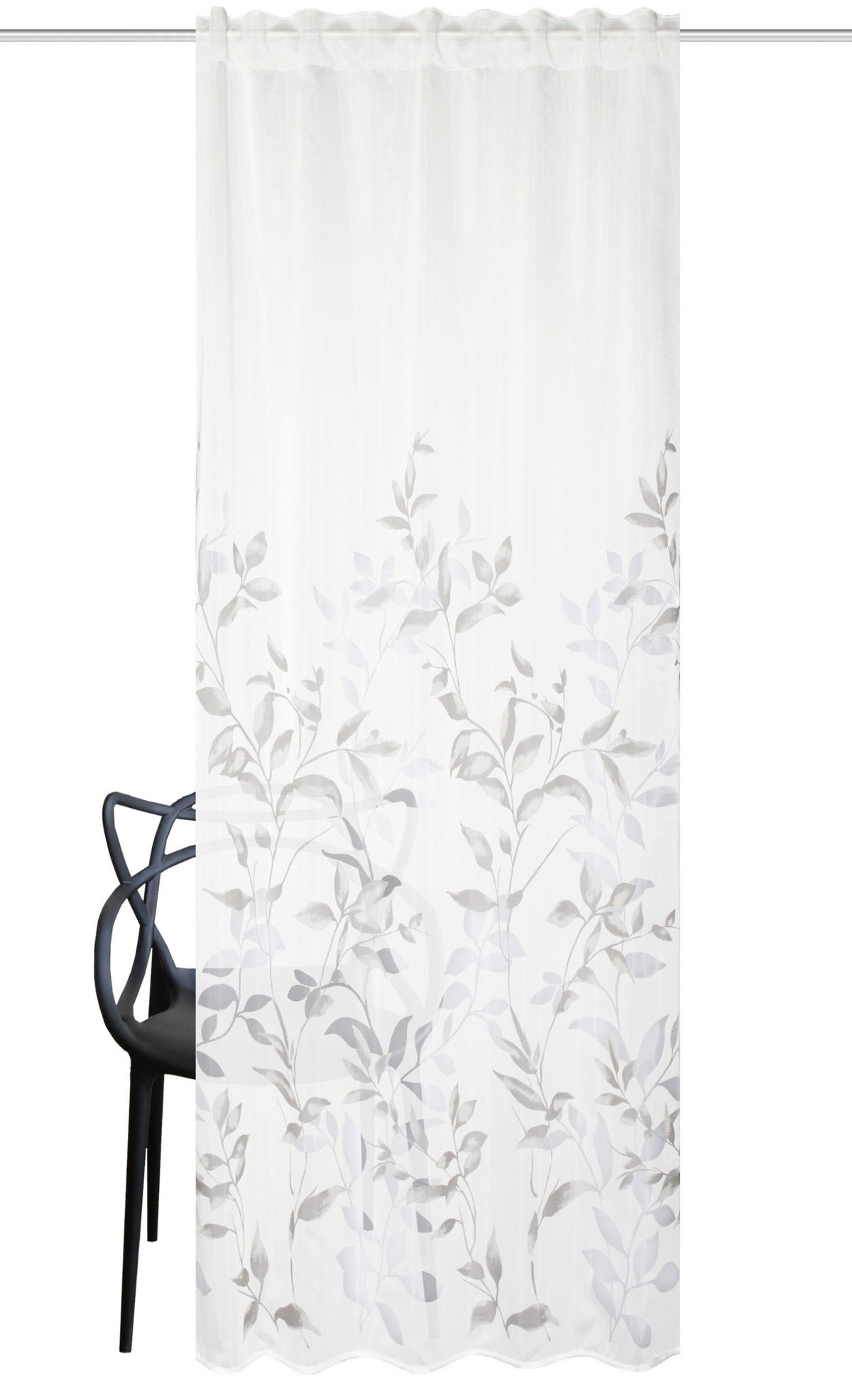 KOMBIVORHANG blickdicht  - Grau, Basics, Textil (140/245cm)