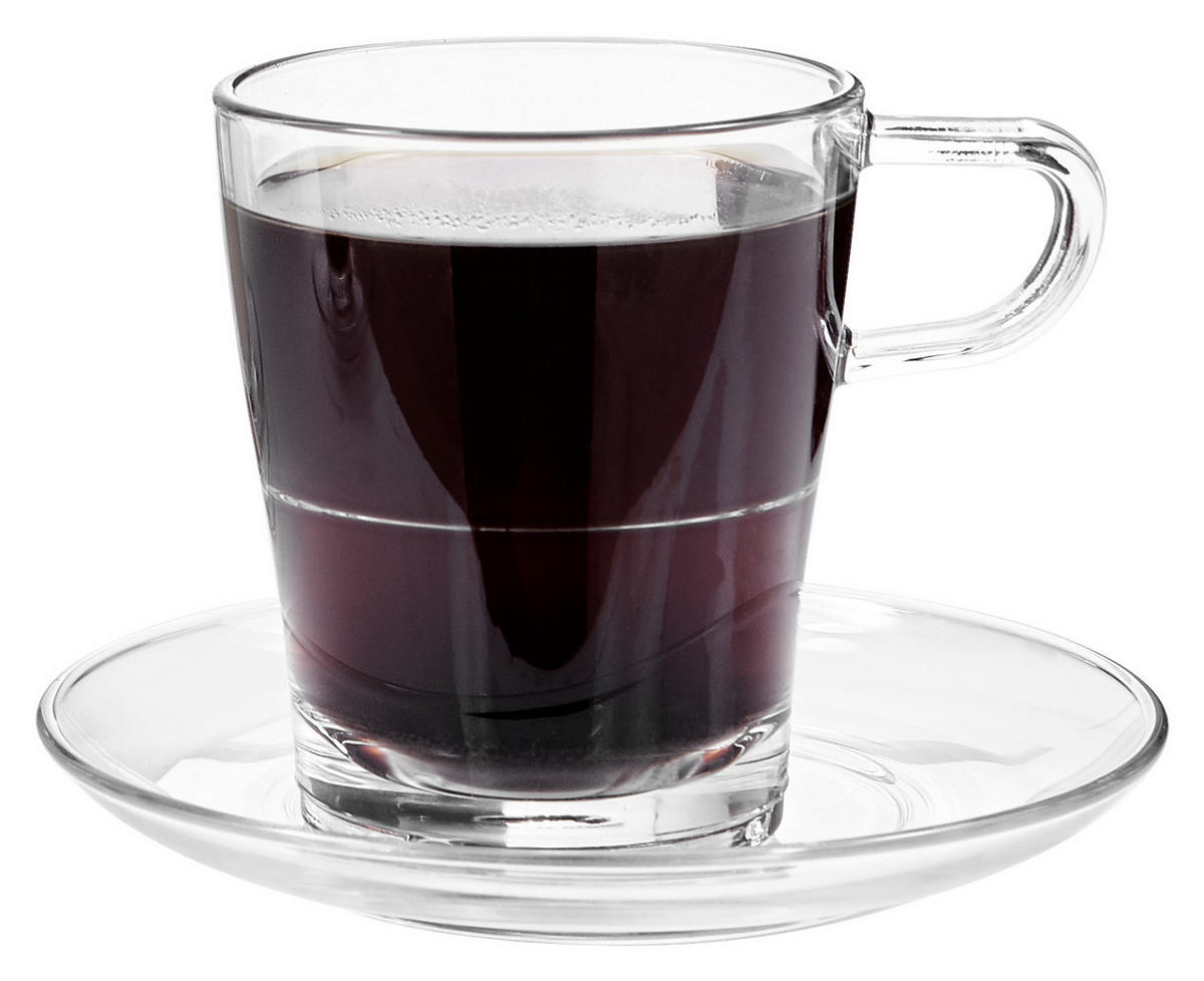 TASSENSET Senso 6-teilig  - Transparent, Basics, Glas (0,17l) - Leonardo