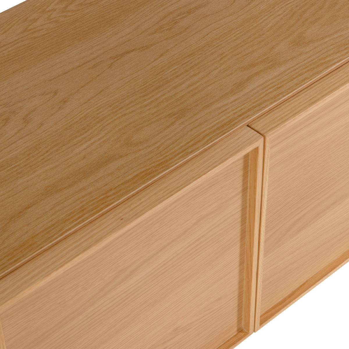 LOWBOARD TOURS 180/51/42 cm 2 Schublade(n) stehend  - Schwarz/Naturfarben, Design, Holzwerkstoff/Metall (180/51/42cm) - Livetastic