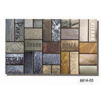 LÁBTÖRLŐ  - többszínű, Basics, műanyag/textil (75/45/0,7cm)