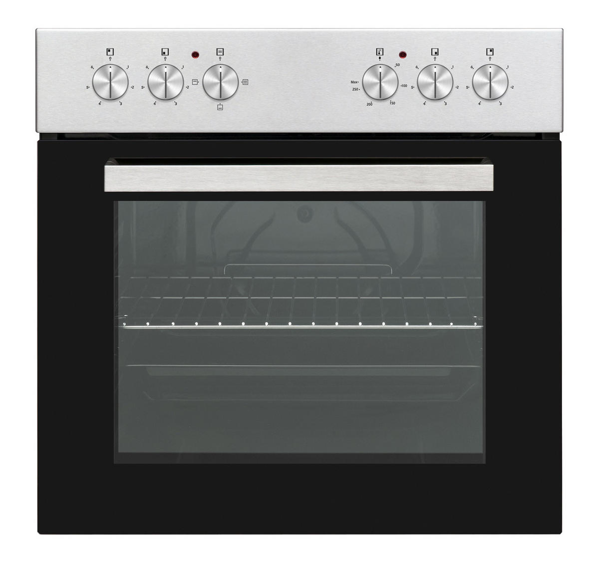 KÜCHENBLOCK 310 cm   in Sonoma Eiche, Weiß Hochglanz  - Edelstahlfarben/Weiß Hochglanz, Basics, Holzwerkstoff/Metall (310cm) - FlexWell