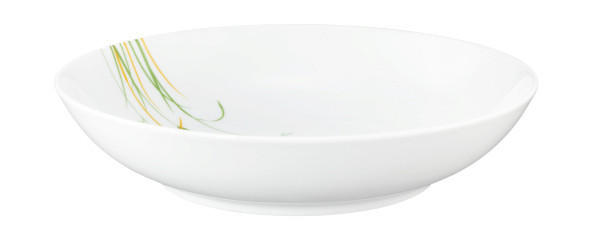 TANJUR DUBOKI  21 cm        LIBERTY MEADOW GRASSES  - bijela/zelena, Basics, keramika (21cm) - Seltmann Weiden