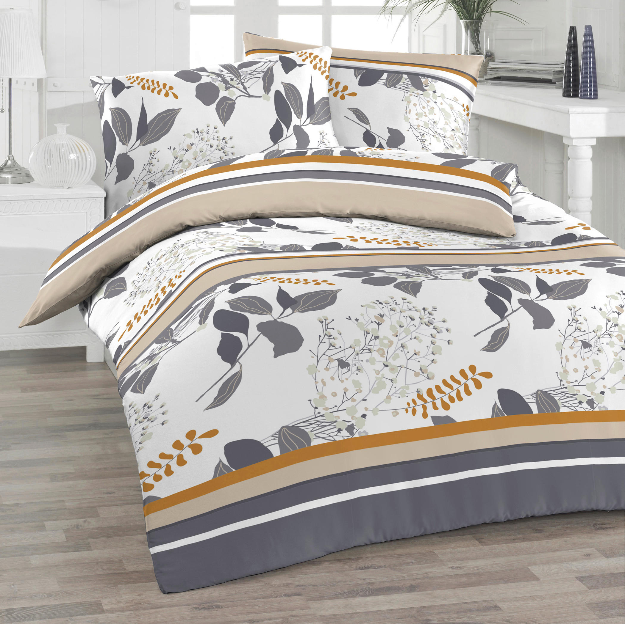 BETTWÄSCHE Flanell 140/200 cm  - Multicolor, Basics, Textil (140/200cm) - Florella