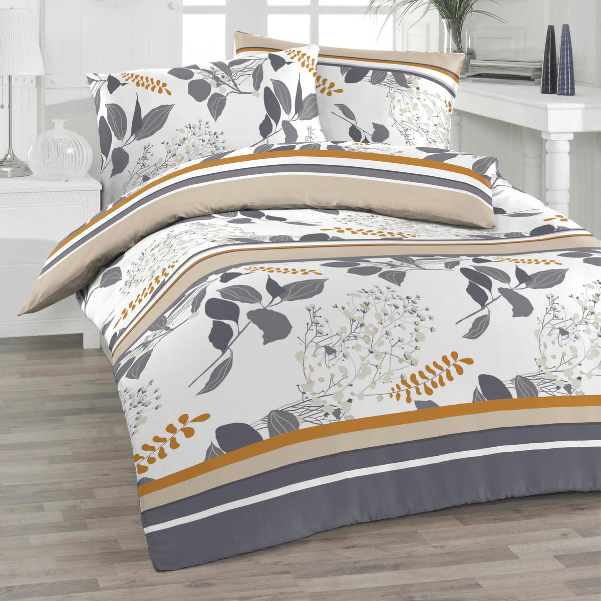 BETTWÄSCHE Flanell 140/200 cm  - Multicolor, Basics, Textil (140/200cm) - Florella