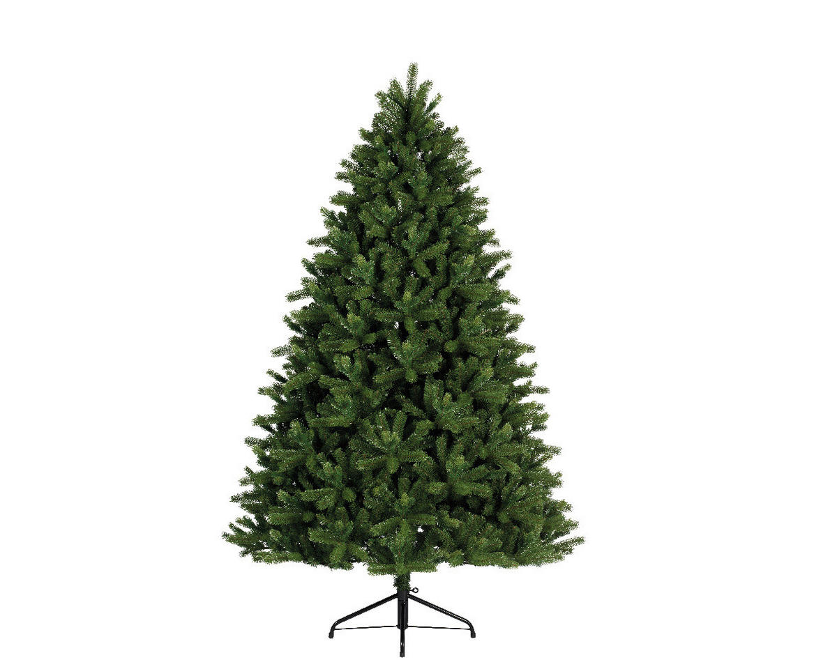 NOVOGODIŠNJA JELKA - zelena, Osnovno, metal/plastika (137/210cm) - X-Mas