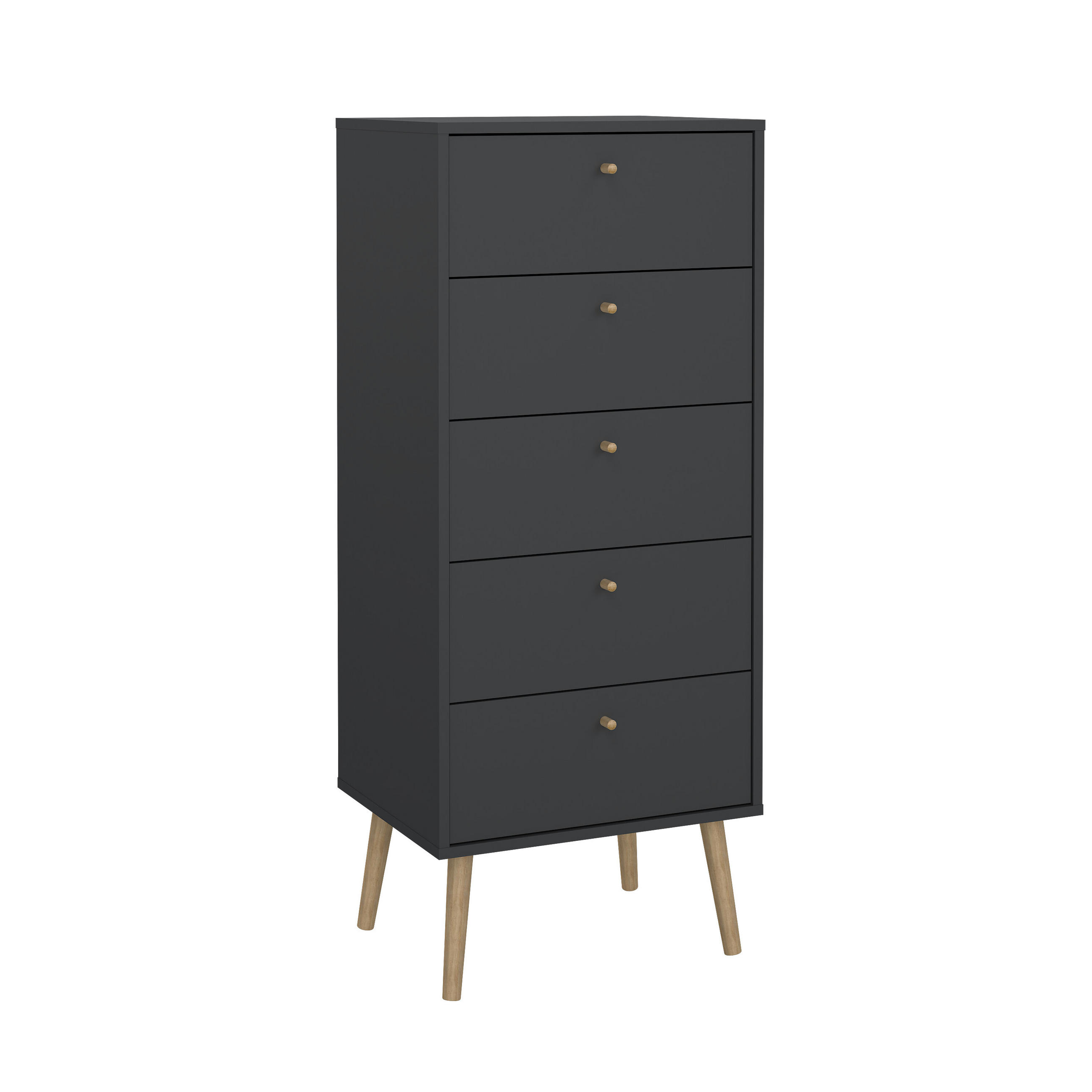 BYRÅ 50,2/120,1/39,1 cm - grå/ekfärgad, Design, trämaterial (50,2/120,1/39,1cm) - Best Price