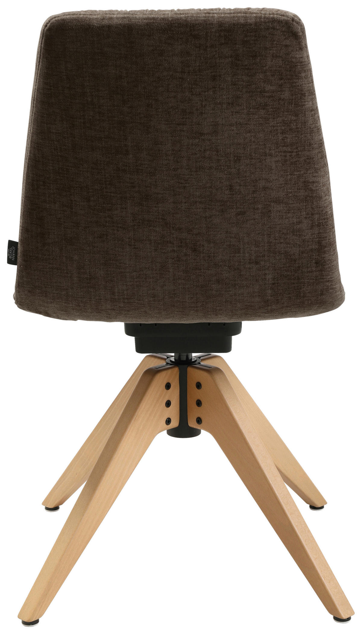 STUHL  in Flachgewebe  - Eichefarben/Eiche Wotan, Design, Holz/Textil (46/85-88/55cm) - Johann Jakob