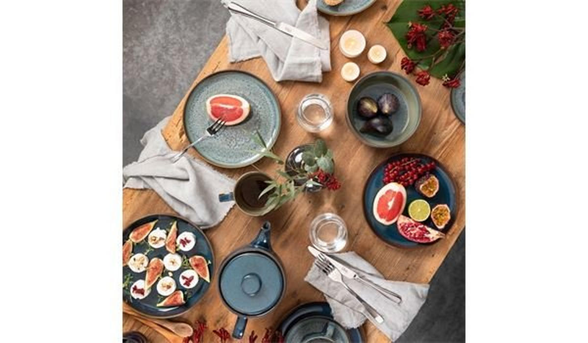 SERVIS ZA DORUČAK     - tirkizna, Osnovno, keramika - Villeroy & Boch