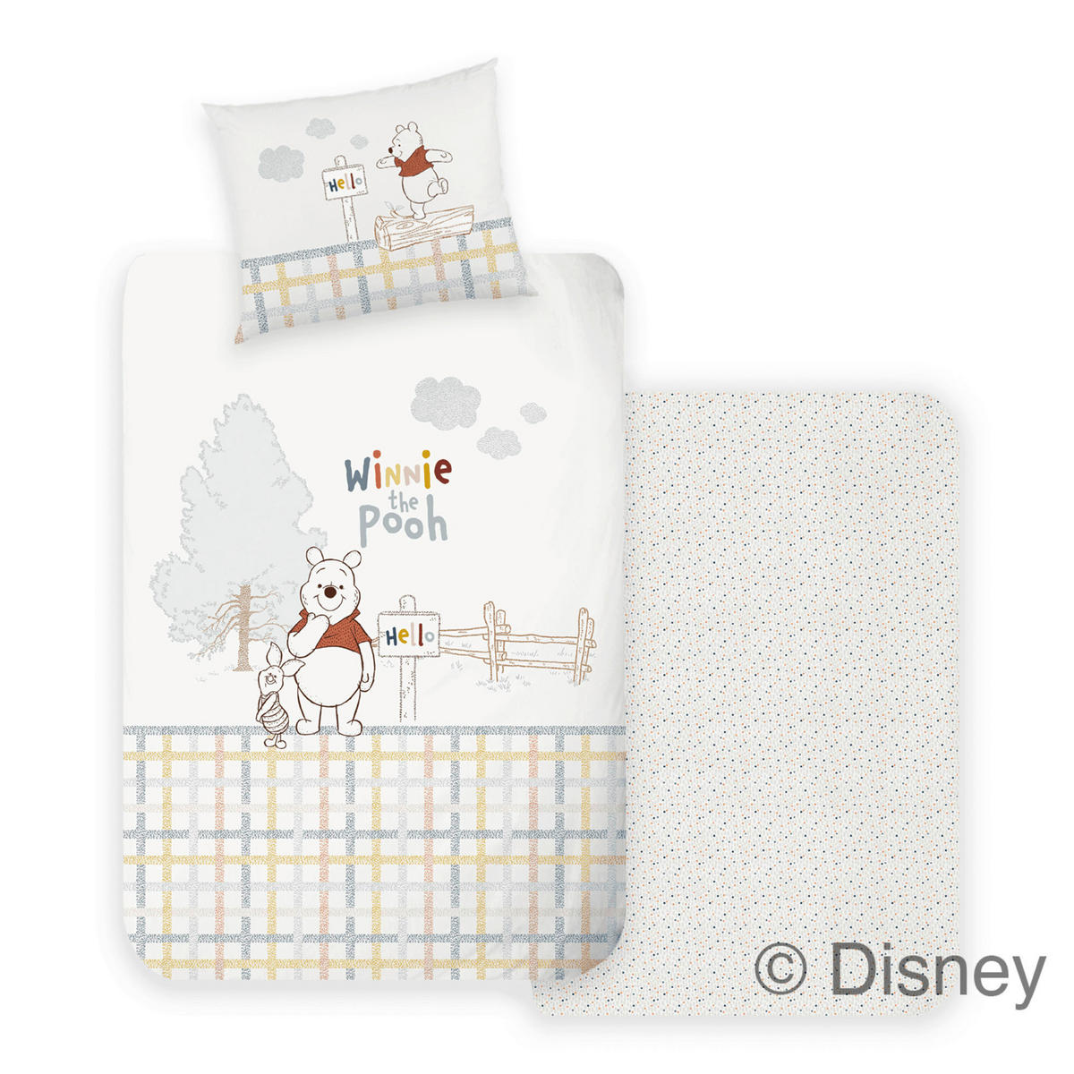 BABA ÁGYNEMŰHUZAT-GARNITÚRA 90/130 cm  - többszínű, Basics, textil (90/130cm)