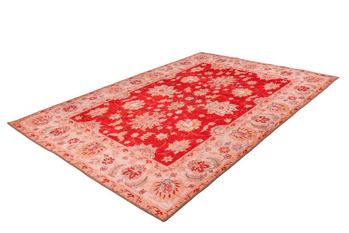 FLACHWEBETEPPICH 150/230 cm Faye 625 Rot Rot  - Rot, Basics, Textil (150/230cm) - Novel