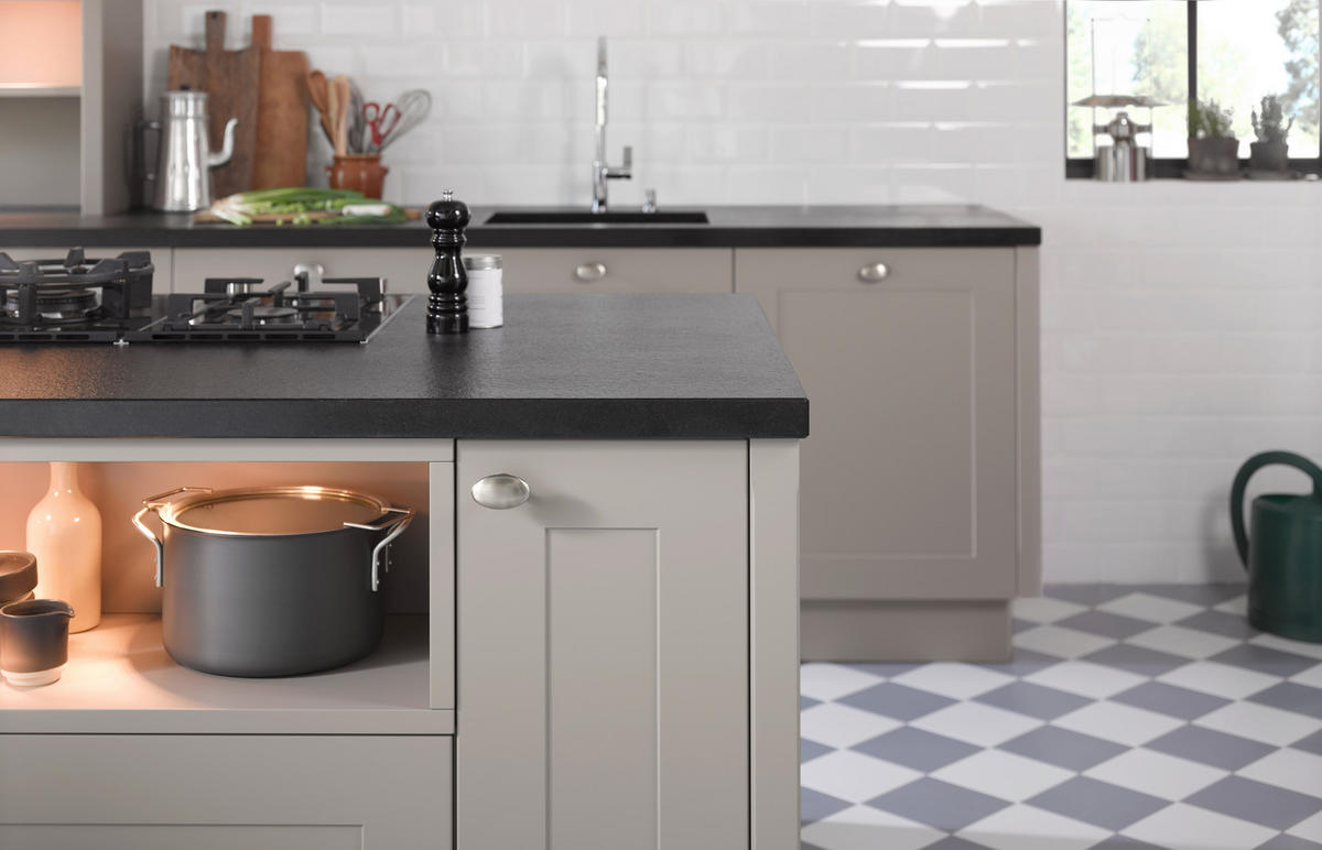 EINBAUKÜCHE  - Braun, KONVENTIONELL, Holzwerkstoff - Nolte Küchen