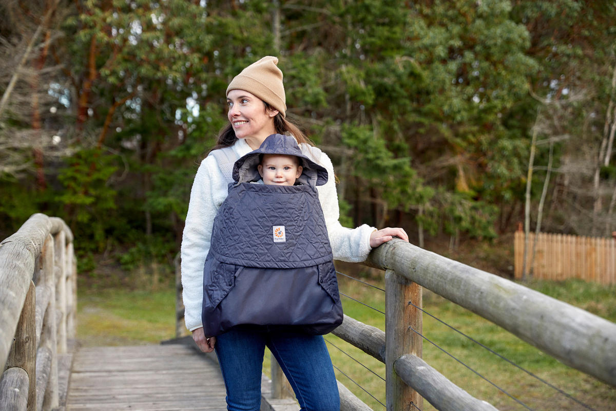 BABYTRAGENBEZUG All Weather Cover  - Schwarz, Basics, Textil - Ergobaby