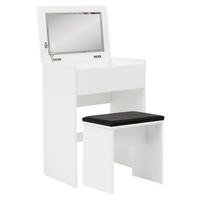 SCHMINKTISCH Weiß  - Weiß, KONVENTIONELL, Holzwerkstoff (60/81/40cm) - MID.YOU