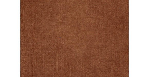 3-SITZER-SOFA Dieter Knoll in Velours Kupferfarben  - Beige/Schwarz, Design, Textil/Metall (222/89/104cm) - Dieter Knoll