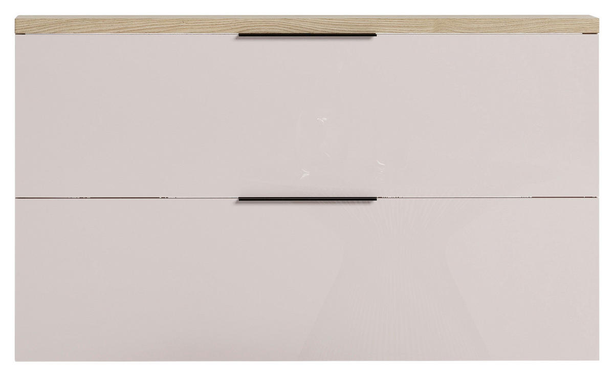 SCHUHKIPPER - Kaschmir/Eichefarben, Design, Holzwerkstoff/Metall (140/82/19cm) - Xora