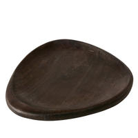 DEKOSCHALE - Braun, Basics, Holz (30/28/5cm) - Ambia Home