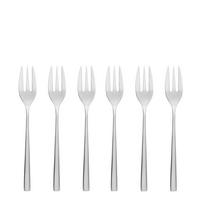 SADA PRÍBOROV, ušľachtilá oceľ, 6-dielne - Modern, kov - Sola