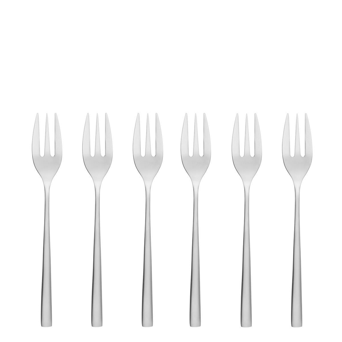 SADA PRÍBOROV, ušľachtilá oceľ, 6-dielne - Modern, kov - Sola