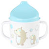 KINDERBECHER  - Blau/Weiss, Trend, Kunststoff (7,5/10cm) - My Baby Lou