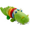RATTERFIGUR Kroko  - Multicolor/Grün, Basics, Kunststoff (19/8/13,5cm) - Haba