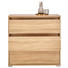 KOMMODE - Alufarben/Sonoma Eiche, Design, Holzwerkstoff/Kunststoff (80/79/48cm) - Carryhome KOMMODE - Alufarben/Sonoma Eiche, Design, Holzwerkstoff/Kunststoff (80/79/48cm) - Carryhome
