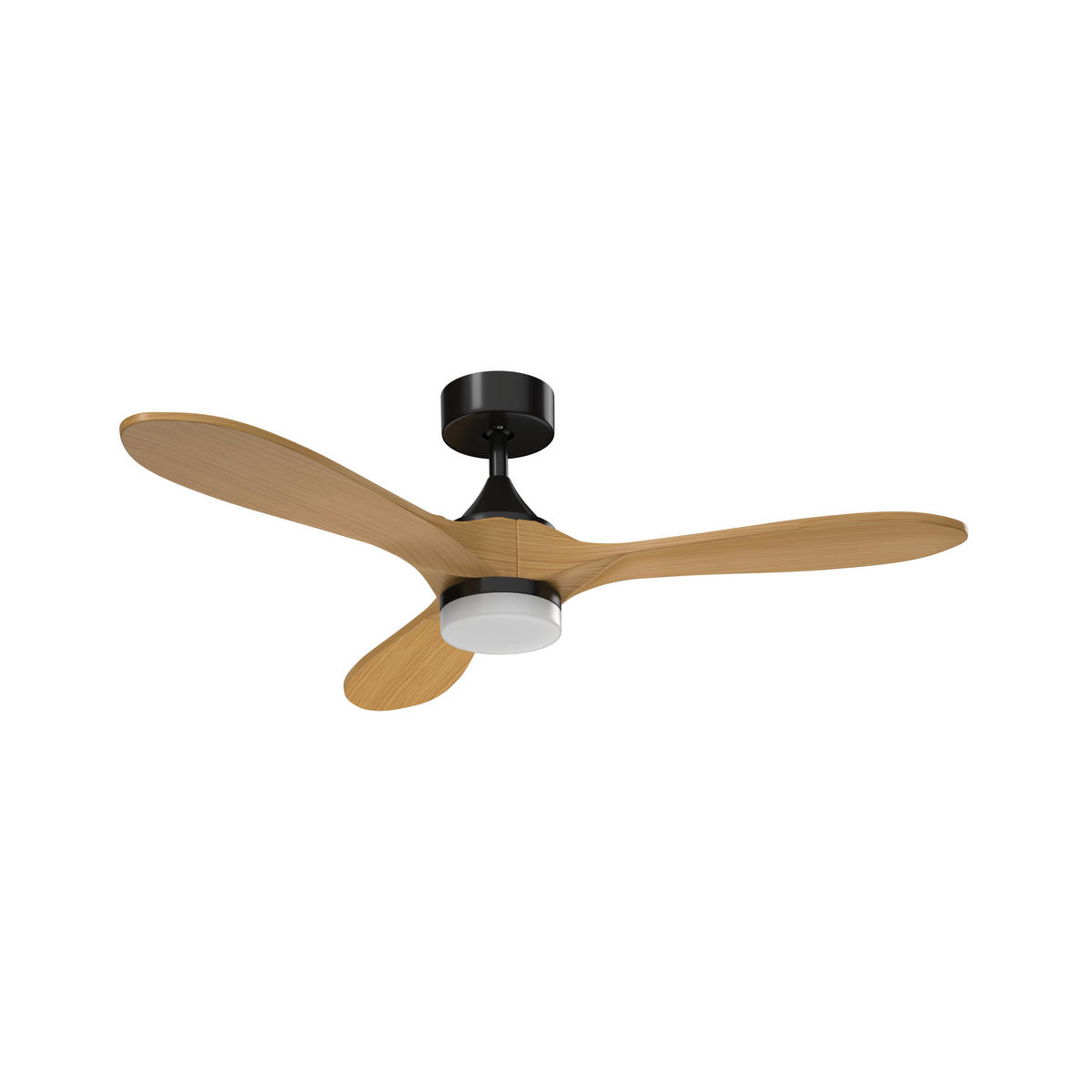 VENTILATOR STROPNI  crna   boje oraha   - boje oraha/crna, Basics, metal/plastika (132/35cm) - Mican