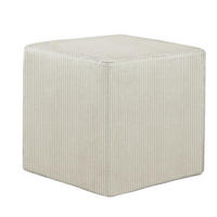 TABURE tekstil  bijela        - bijela/crna, Moderno, tekstil (38/38/38cm)