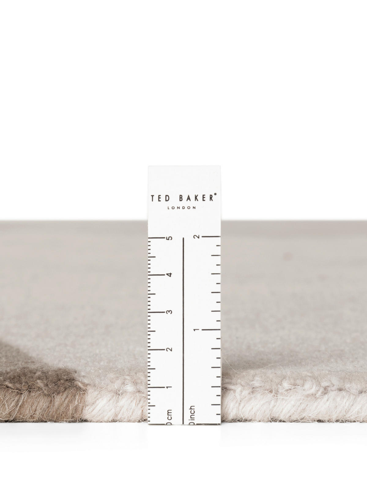 WOLLTEPPICH 200 cm Hackney Grau, Beige Blatt  - Beige/Grau, Basics, Textil (200cm) - Ted Baker