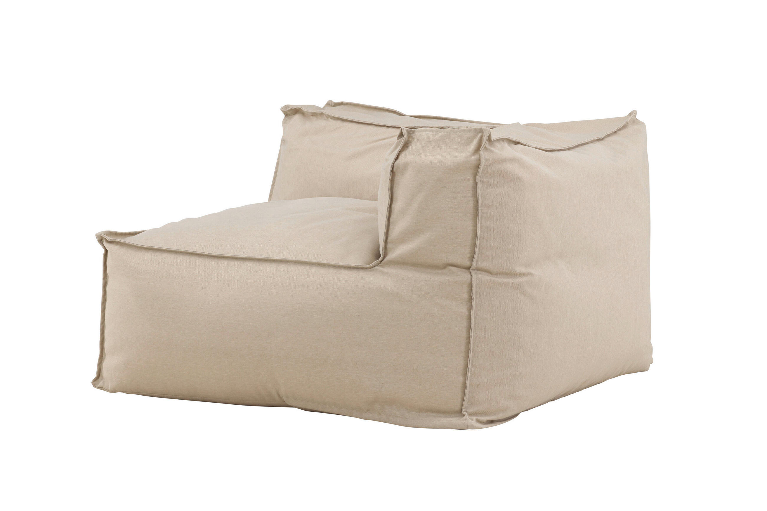 LOUNGESESSEL  - Beige, MODERN, Textil (105/75/105cm) - Gardenson