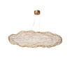 LED-HÄNGELEUCHTE 76/40/147 cm  - Goldfarben, Trend, Metall (76/40/147cm) - By Rydéns