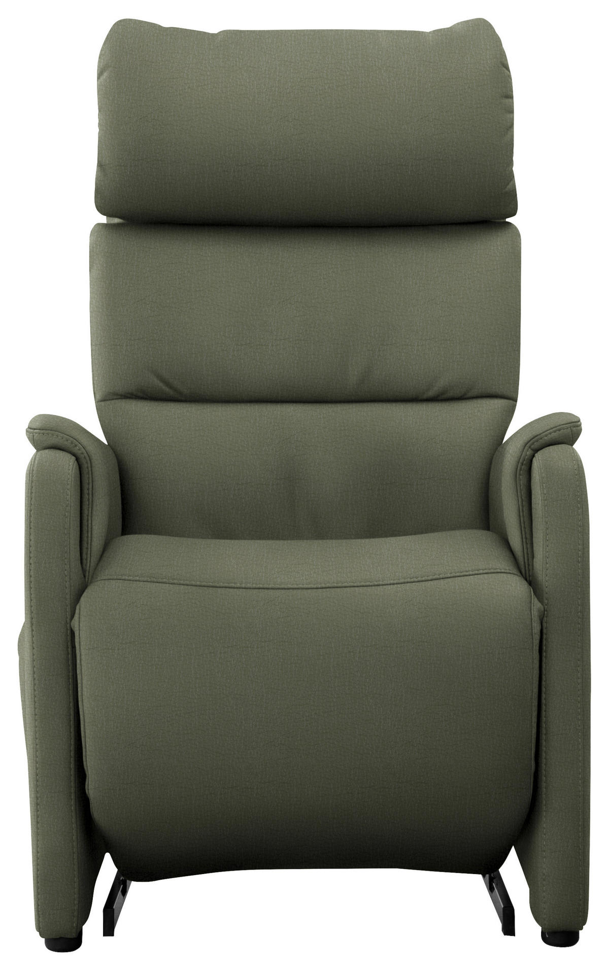 FAUTEUIL DE TÉLÉVISION in Grün  - Schwarz/Grün, Konventionell, Leder/Kunststoff (69/109/83cm) - Cantus