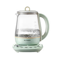 Többfunkciós italkészítő - pasztellzöld, Basics, Üveg (19/32/40cm) - BUYDEEM