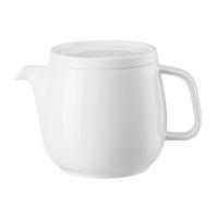 ČAJNIK    - bela, Osnovno, keramika (15/10cm) - ARTHUR KRUPP