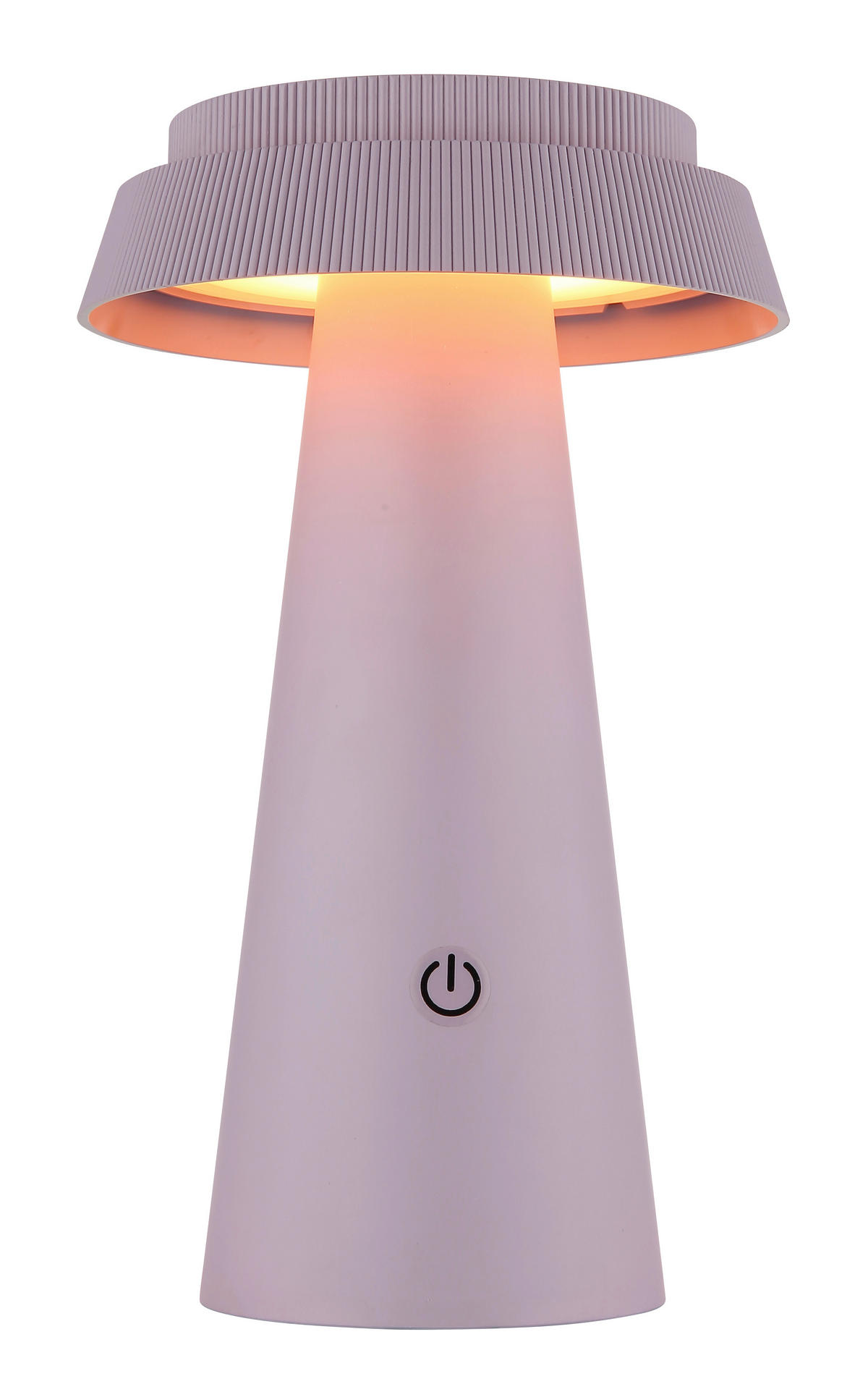 SOLARLEUCHTE SOLAR 14/23 cm   - Pink/Schwarz, Design, Kunststoff (14/23cm) - Globo