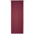 FERTIGVORHANG blickdicht  - Bordeaux, Basics, Textil (140/255cm) - Novel