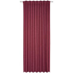 FERTIGVORHANG blickdicht  - Bordeaux, Basics, Textil (140/255cm) - Novel
