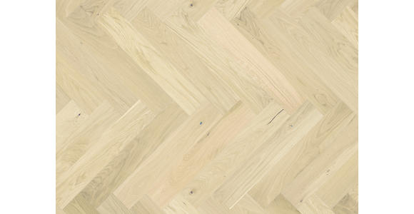 FISCHGRÄT Eiche Bianco per m² - Eichefarben, Design, Holz (72,5/13/1,4cm) - Ambiente