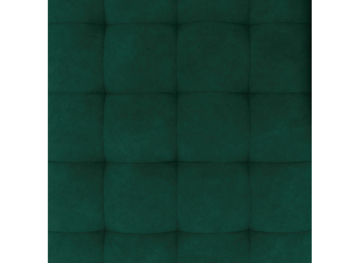 ECKSOFA PALERMO in Velours Dunkelgrün  - Dunkelgrün/Schwarz, Basics, Kunststoff/Textil (213/154cm) - Livetastic