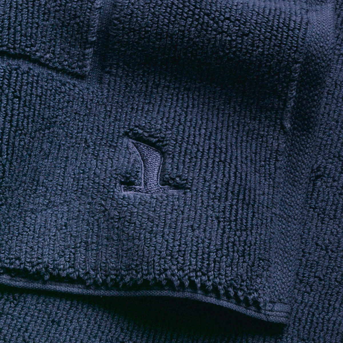 BADTEPPICH Superwuschel Dunkelblau 60/60 cm  - Dunkelblau, Basics, Textil (60/60cm) - Moeve