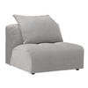 SESSEL in Flachgewebe Ecru  - Ecru/Schwarz, MODERN, Kunststoff/Textil (98/77/108cm) - Stylife