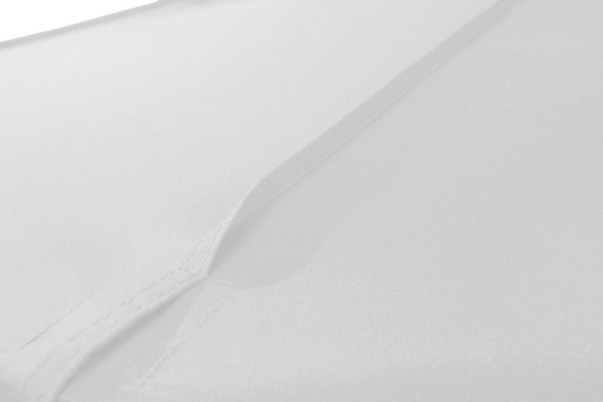 SLUNEČNÍK 300 cm - bílá/barvy stříbra, Basics, kov/textil (300cm) - Schneider