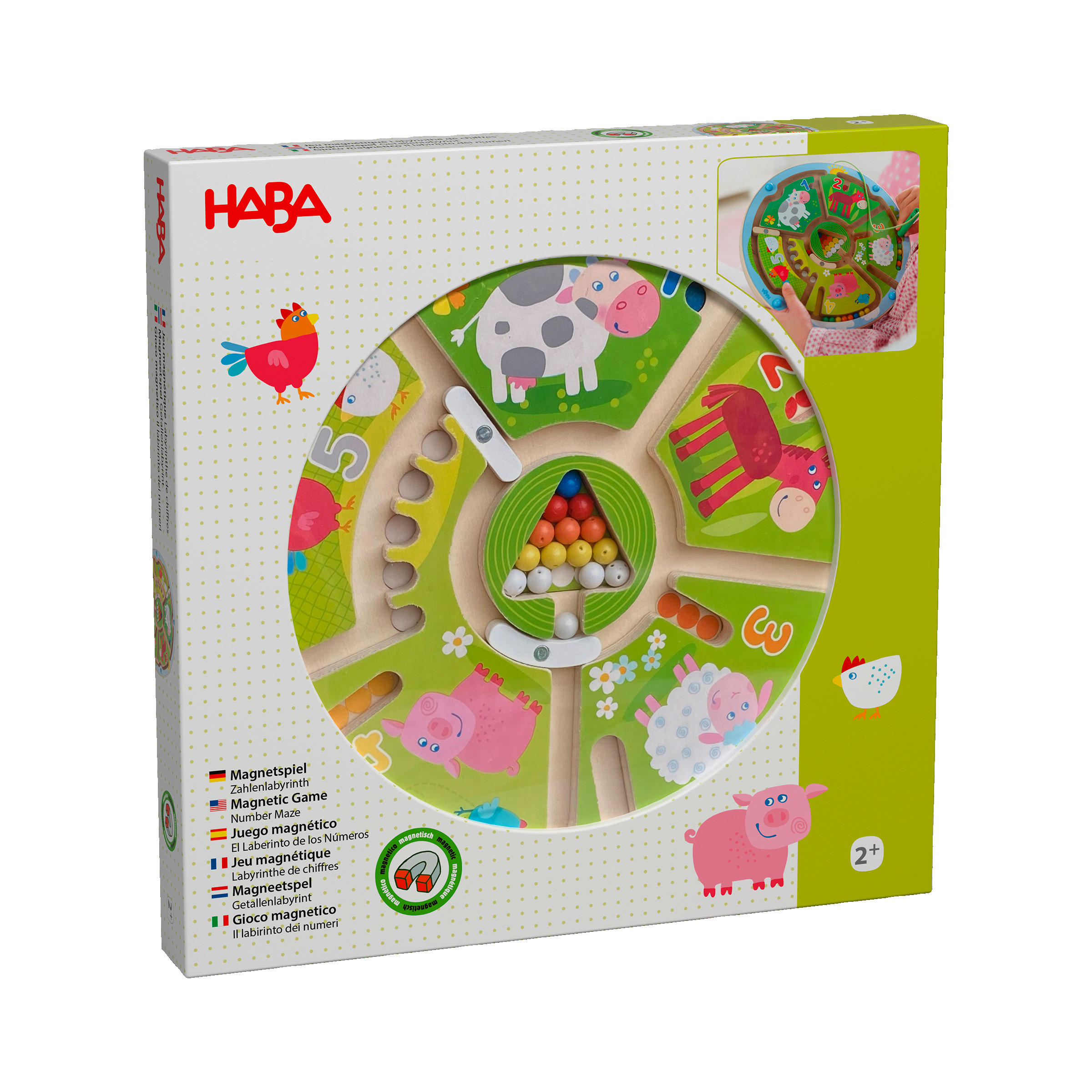 MOTORIKSPIEL - Multicolor, Basics, Holz/Kunststoff (23/1,5cm) - Haba