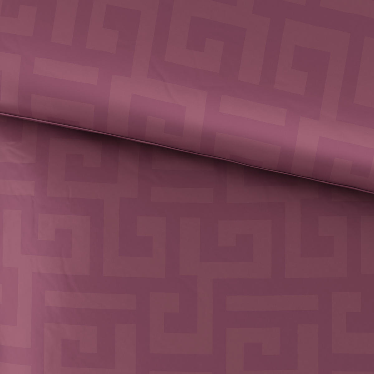 WENDEBETTWÄSCHE Satin 200/200 cm  - Lila, Basics, Textil (200/200cm) - Bio:Vio