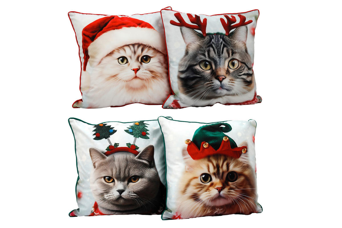 DEKORAČNÍ POLŠTÁŘ 45/45 cm - vícebarevná, Basics, textil (45/45cm)