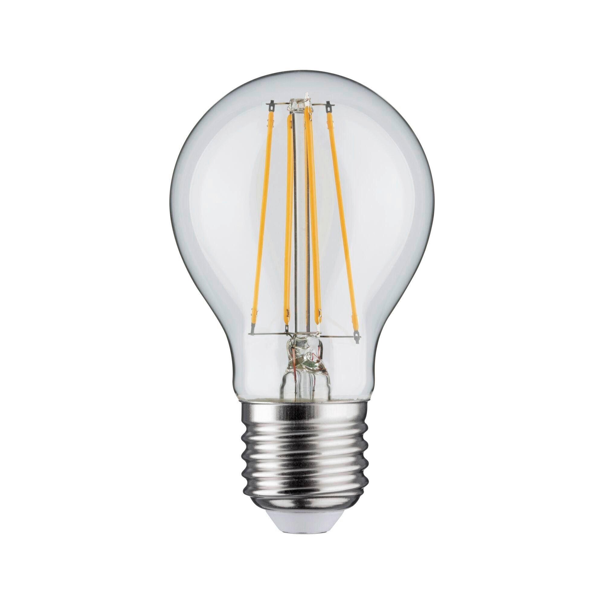 LED-LEUCHTMITTEL E27 8 W 806 lm  - Klar, Basics, Glas (6/10,8cm) - Paulmann