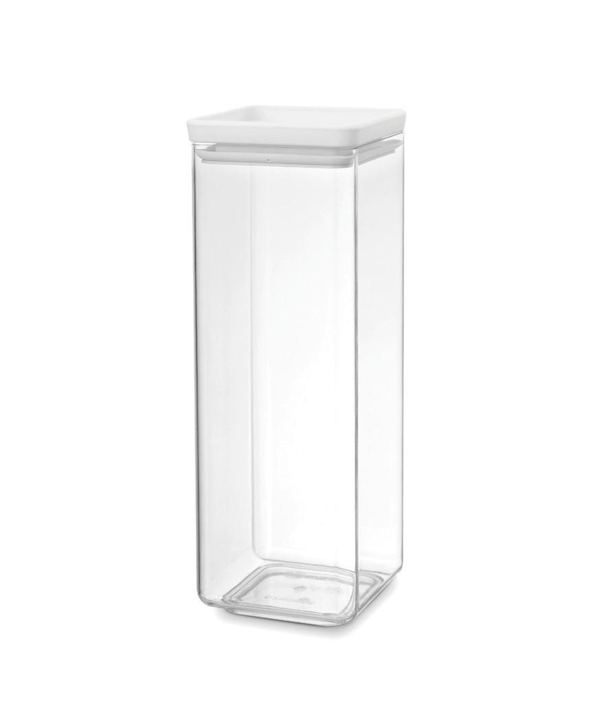 VORRATSDOSE 2,5 l  - Transparent/Hellgrau, Design, Kunststoff (11/29.5/11cm) - Brabantia