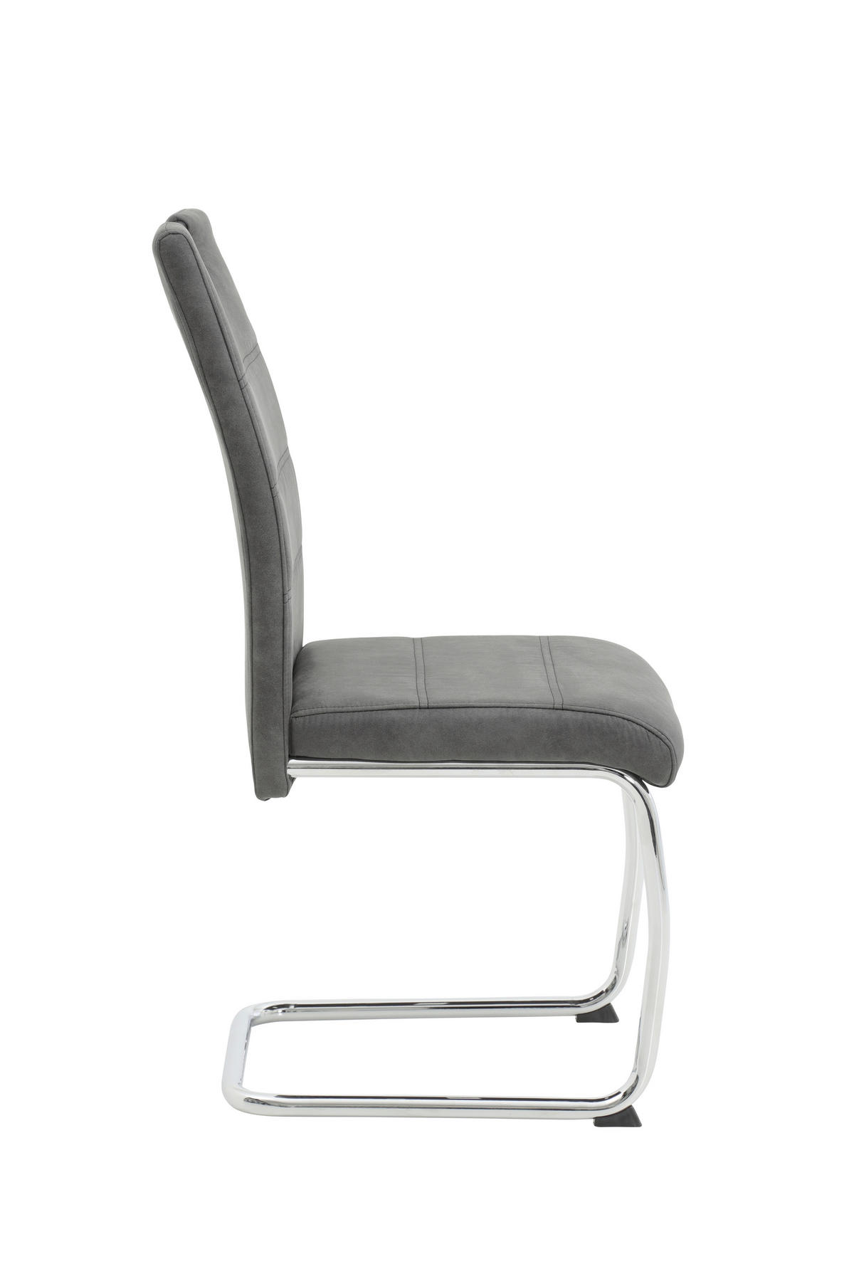 TISCHGRUPPE in Holz, Metall, Textil Anthrazit, Eichefarben  - Eichefarben/Anthrazit, MODERN, Holz/Textil (160-320/76/90cm) - MID.YOU