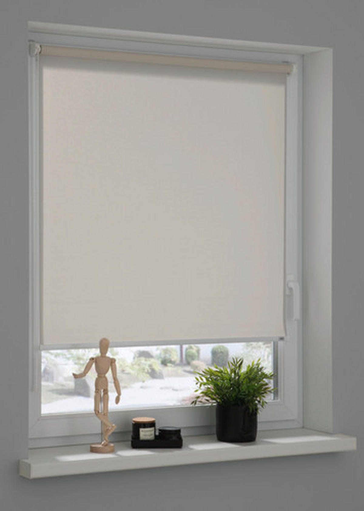 RULLGARDIN 75/150 cm  - beige, Basics, textil (75/150cm) - Schöner Wohnen